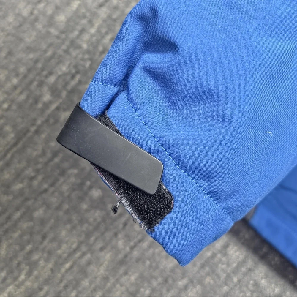 The North Face Apex Chromium Thermal Jacket Mens M Blue Softshell Sherpa‎ Coat